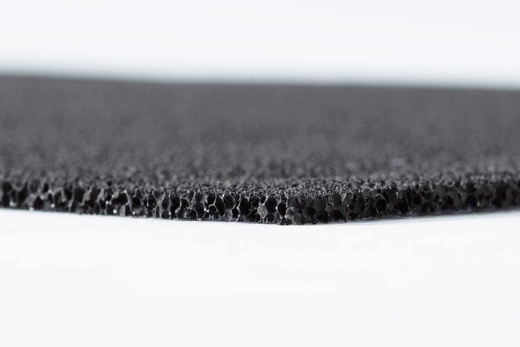 New air filter media for air filtering. Activated carbon foam/Sponge