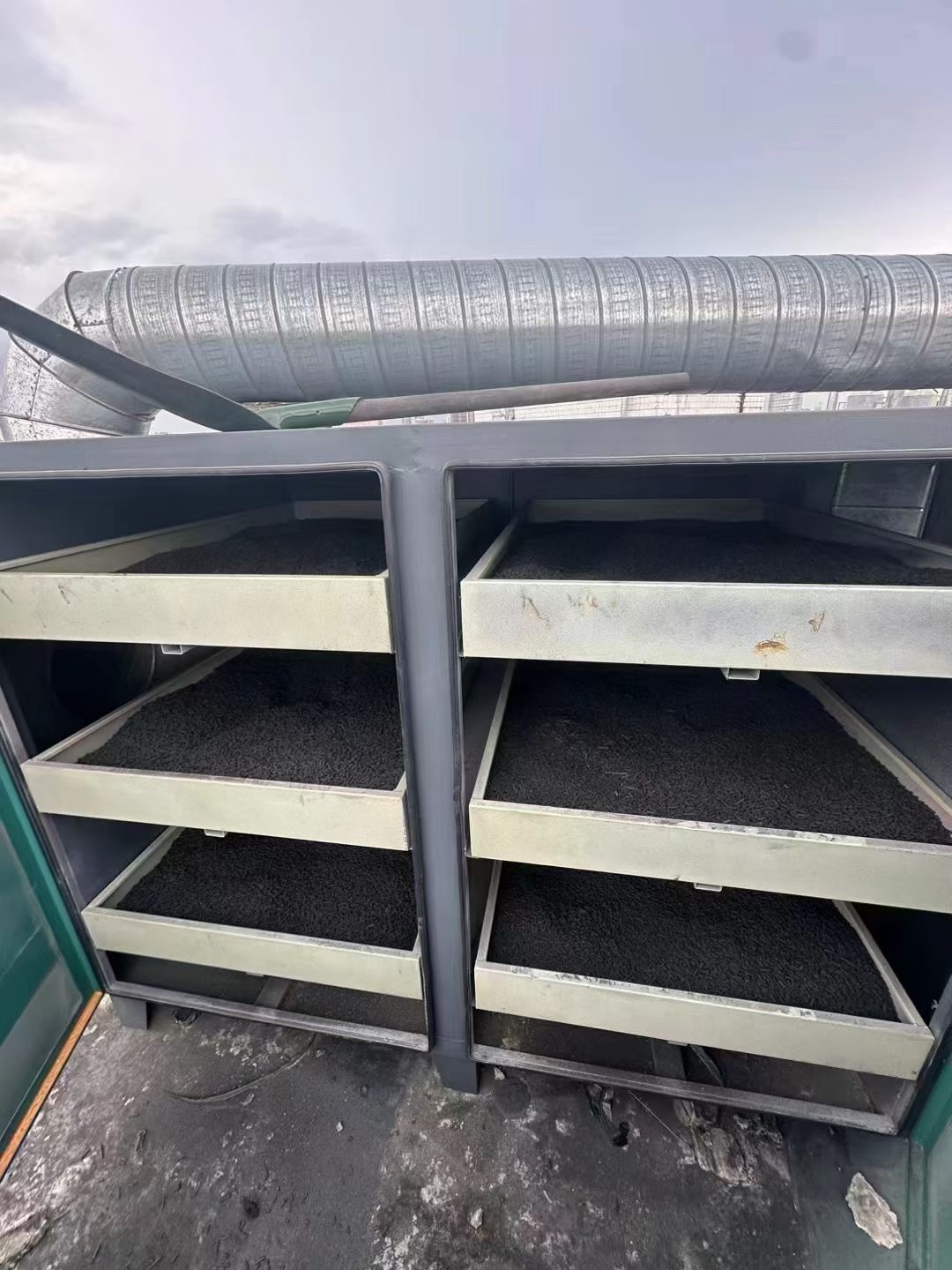 Activated carbon absorption purification box